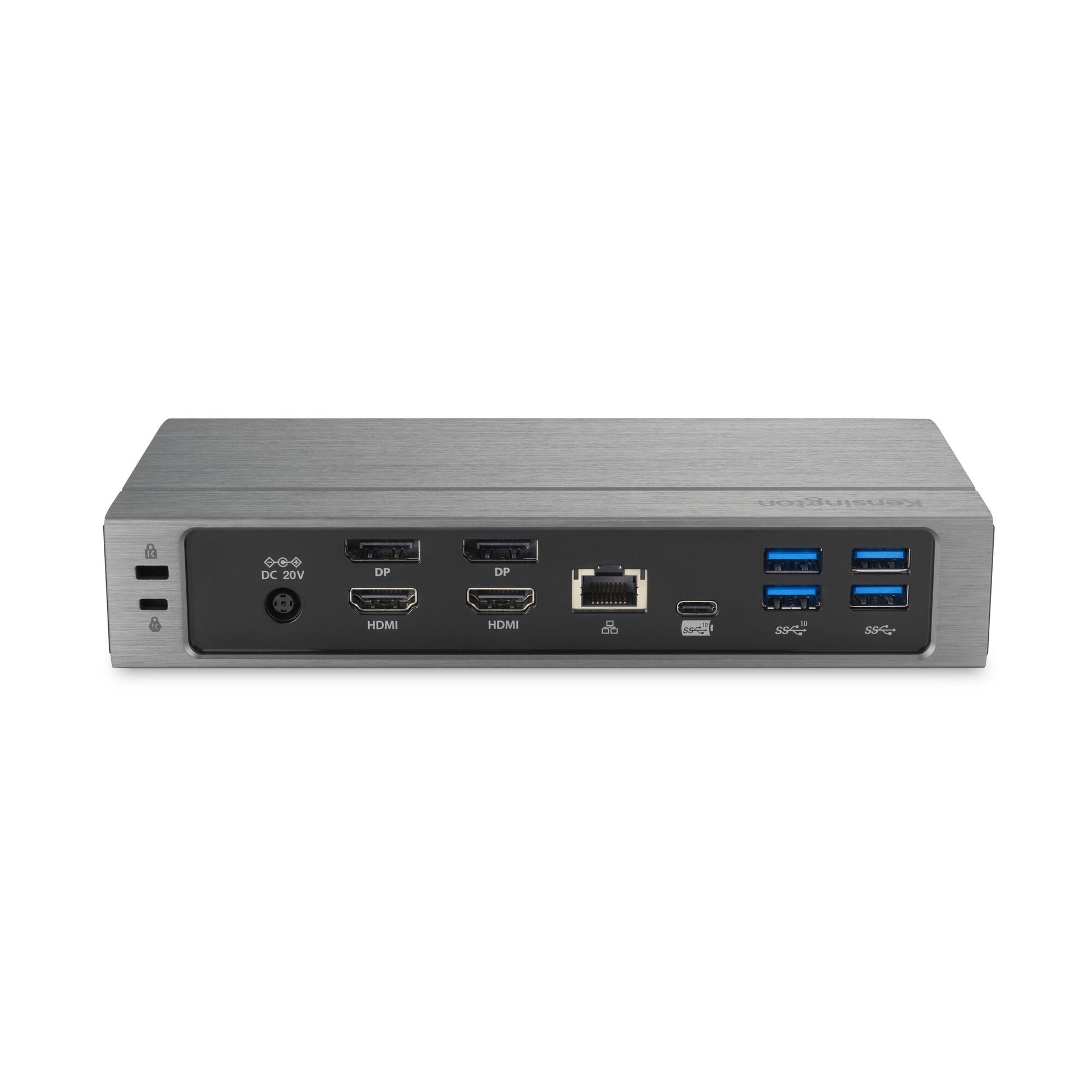 Kensington AD4010T4 Dockingstation – Thunderbolt 4, 6× USB-A, 1× USB-C, 100 W PD, 2,5GbE, SD, 3,5 mm Audio