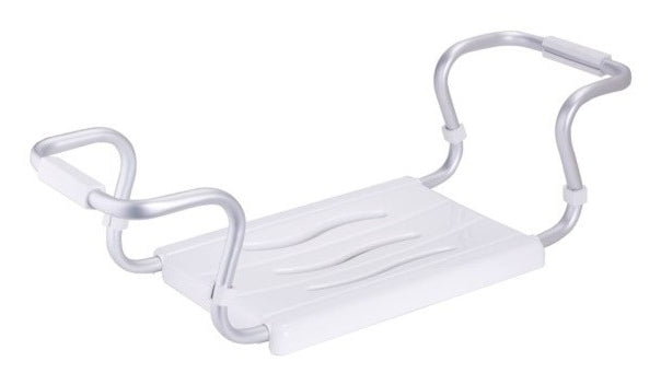 MSV Badewannensitz – 70×18,7×26,1 cm, Aluminium/Polypropylen, 120 kg, Weiss