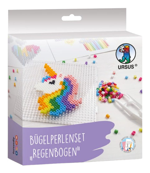 URSUS Bügelperlen-Set Regenbogen – 2000 Perlen