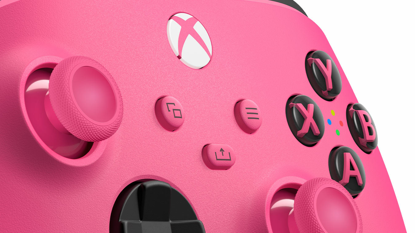 Microsoft Xbox Wireless Controller – Gamepad – Bluetooth, 3,5 mm Anschluss, für Xbox & PC, Pink