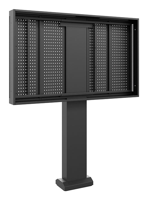 Hagor Digital Signage Stand – für Samsung OH75 Serie – wetterfest, Querformat – schwarz – ScreenOut OH75