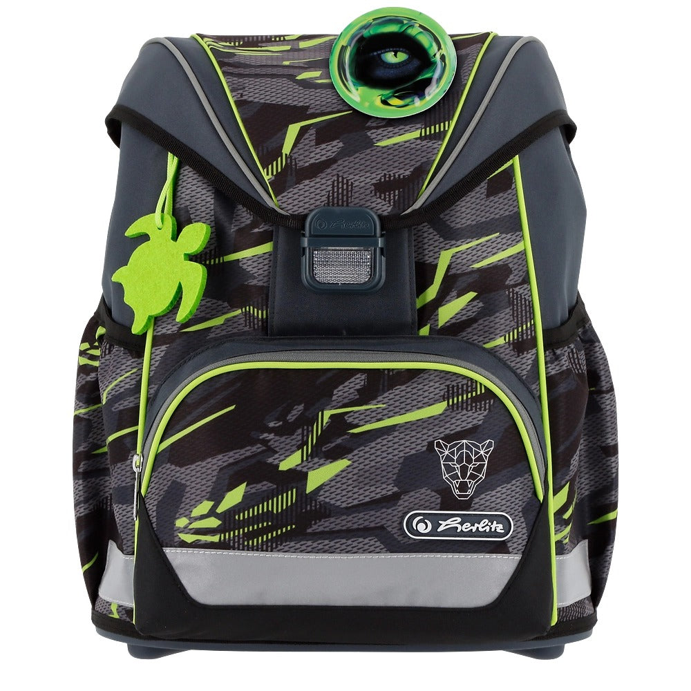 Herlitz UltraLight Plus – Schulrucksack-Set, Wild Panther, 16 l, 28×36×21 cm