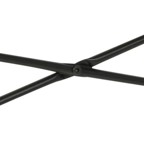Actona AC Design – Stehtisch – 100 × 45 × 75 cm – schwarz/eiche