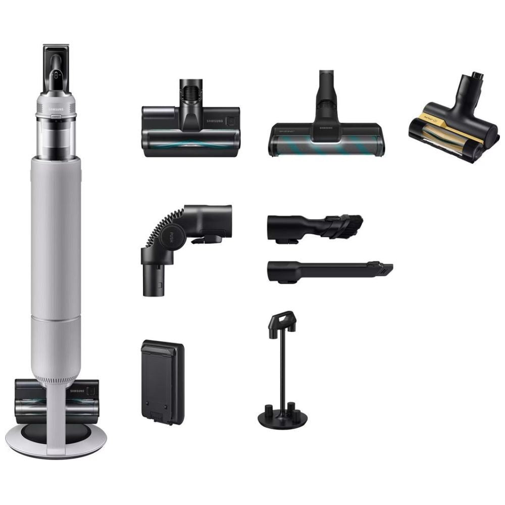 Samsung Akkustaubsauger AI Jet Lite Complete, 2-in-1, mit Absaugstation – 60 min, 280 AW, Behälter 0,5 l