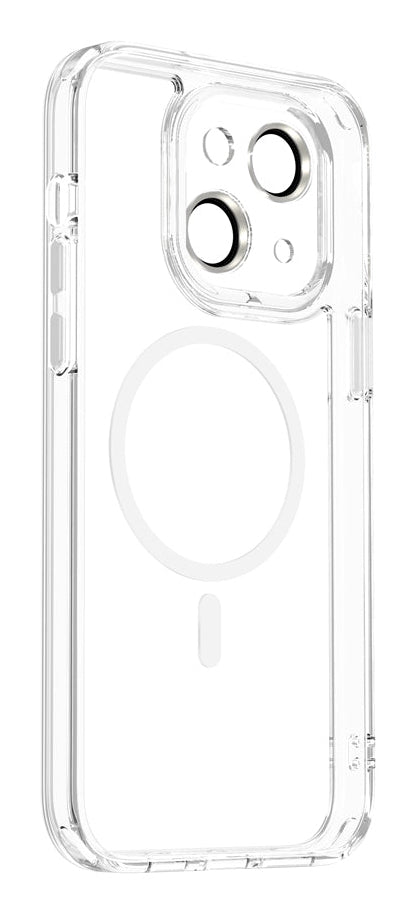 Valenta Back Cover Trend MagSafe – für iPhone 15, Transparent, TPU/PC