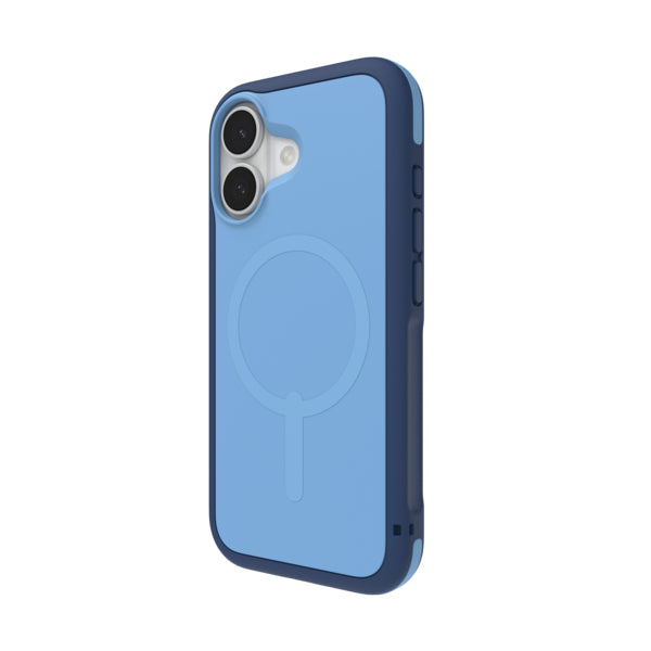 ZAGG Sedona Snap – Backcover – für Apple iPhone 17 – MagSafe, Graphen, Blau, bis 4 m Sturzsicher