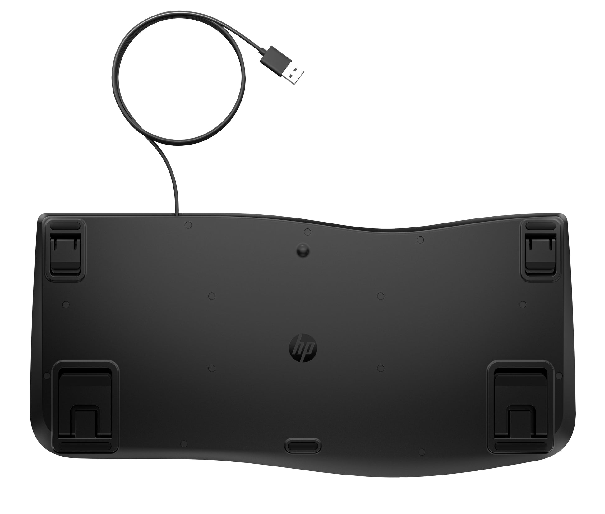 HP 480 Comfort – Tastatur – kabelgebunden, USB – auslaufsicher – schwarz