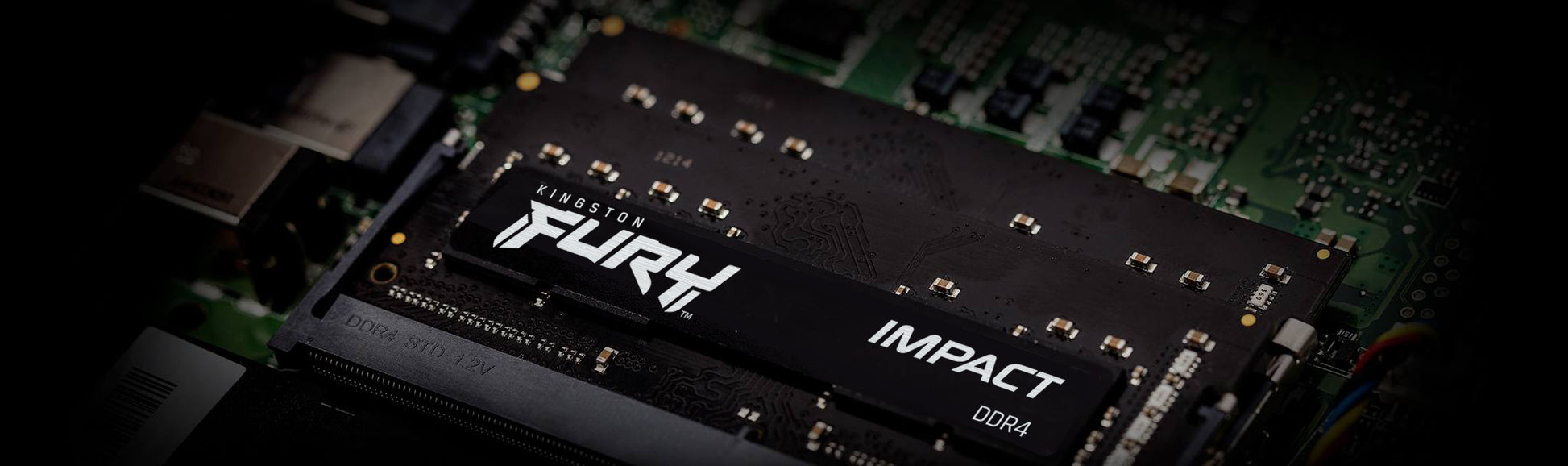 Kingston Technology Kingston FURY Impact – DDR4 SO-DIMM 32 GB (2×16 GB), 3200 MT/s CL20, 1,2 V, Kühlkörper