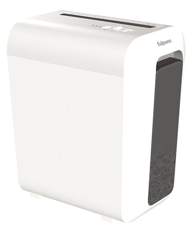 Fellowes Powershred LX65 – Aktenvernichter, DIN P-4, Partikelschnitt 4 × 40 mm, 10 Blatt, 22 l