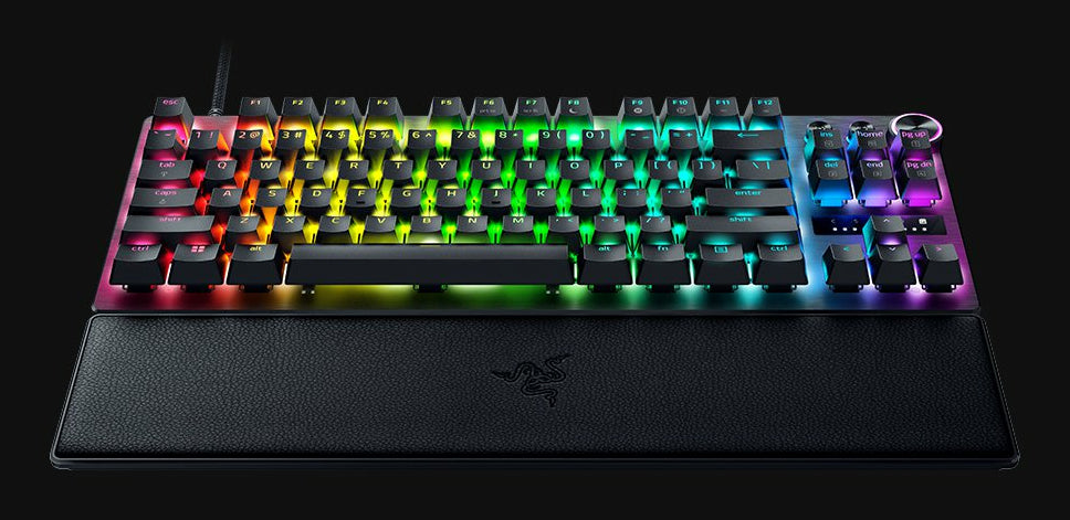 Razer Huntsman V3 Pro Tenkeyless – Tastatur, kabelgebunden (USB-C), DE-Layout (DE), TKL (ohne Ziffernblock)