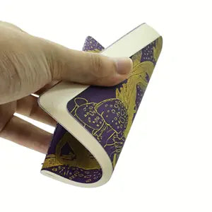 Paperblanks Notizheft – A6 – 80 Seiten – 100 g/m² – Hardcover, perforiert, abgerundete Kanten, violett, FSC