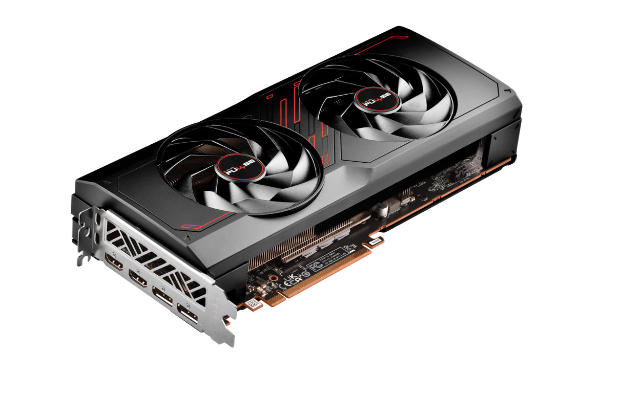 Sapphire PULSE RX 7800 XT 16GB – PCIe Grafikkarte – 2×HDMI, 2×DisplayPort, PCIe 4.0, 2×8‑Pin