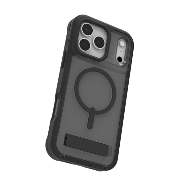 ZAGG Backcover Rainier – für Apple iPhone – schwarz – MagSafe kompatibel