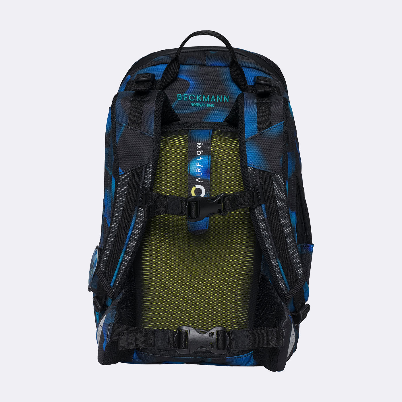 Beckmann Schulrucksack Active Air Flx – 6-teilig – Magic League – 26,0×39,0×22,0 cm – Recycelte Materialien