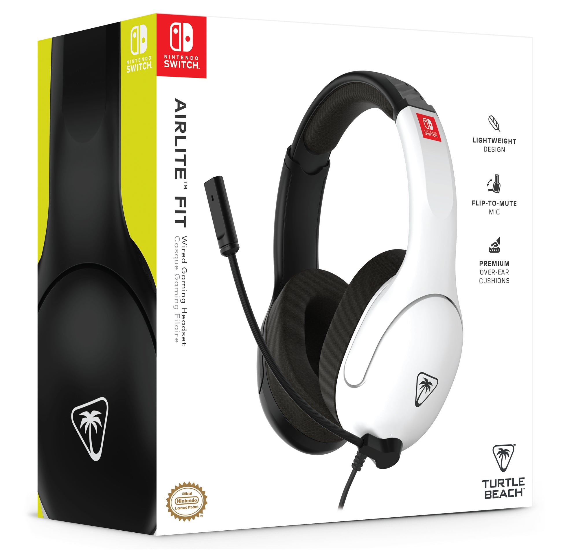Turtle Beach Airlite Fit Gaming-Headset – Kabelgebunden, 3,5 mm Klinke, für Nintendo Switch, Switch Lite, Switch OLED