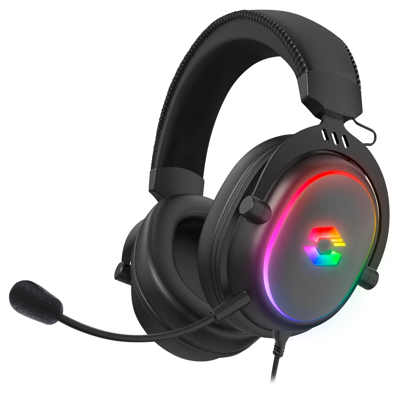 SPEEDLINK Conux Gaming-Headset – Over-Ear, Stereo, Verkabelt, 3,5 mm Klinke, USB-A, für Nintendo Switch, Schwarz