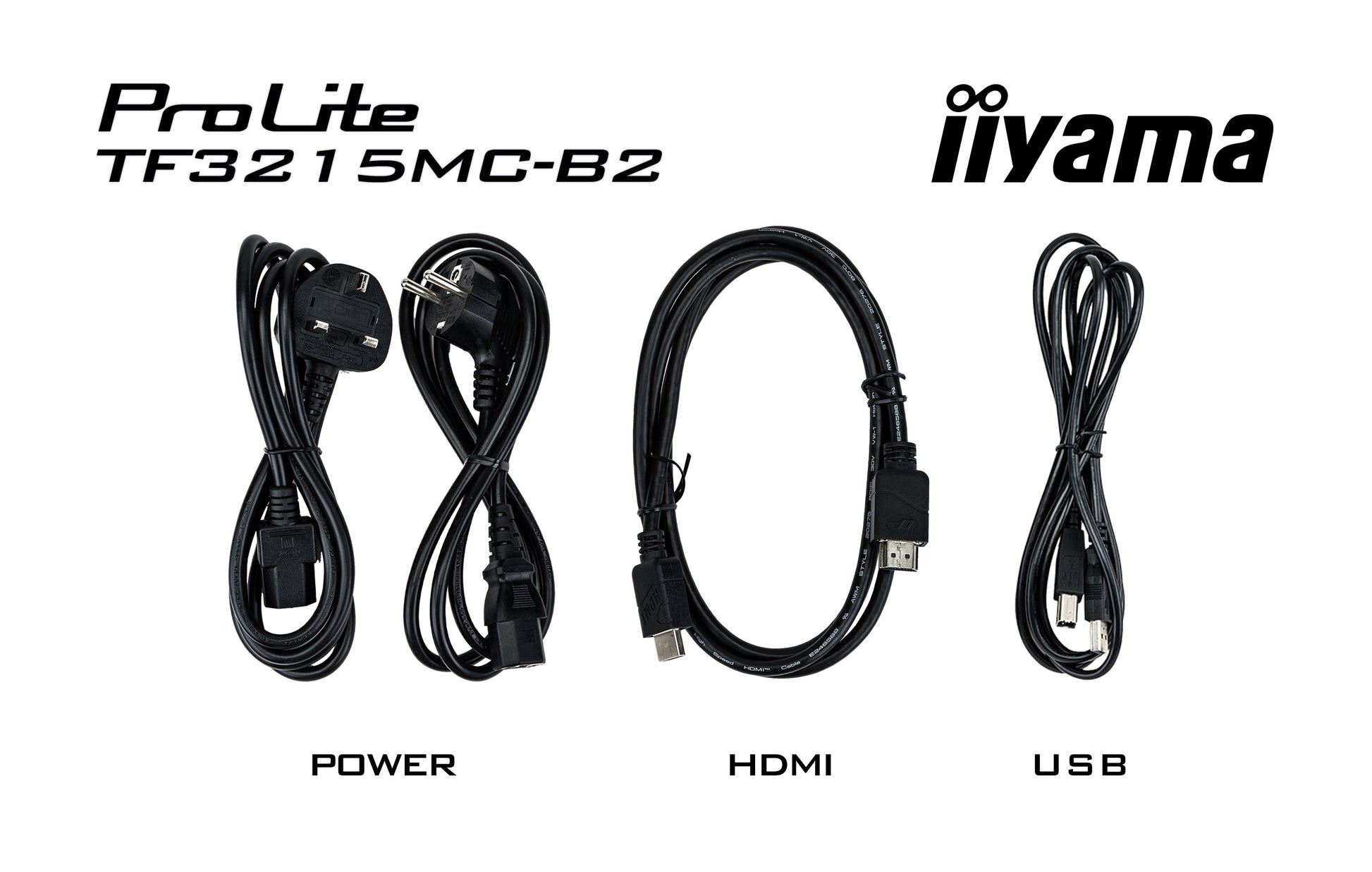 iiyama TF3215MC-B2 – Monitor, 32", Touch, rahmenlos