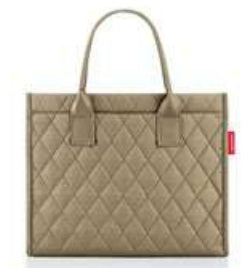 Reisenthel Stofftasche, Polyester, Olive, 420×350×170 mm, Schultergurt
