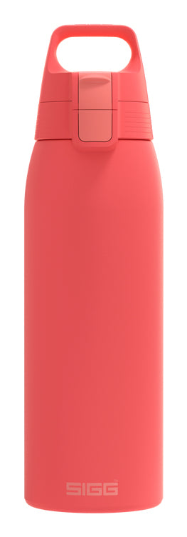 SIGG Shield One Trinkflasche 1 l – Edelstahl, Klappdeckel, Watermelon
