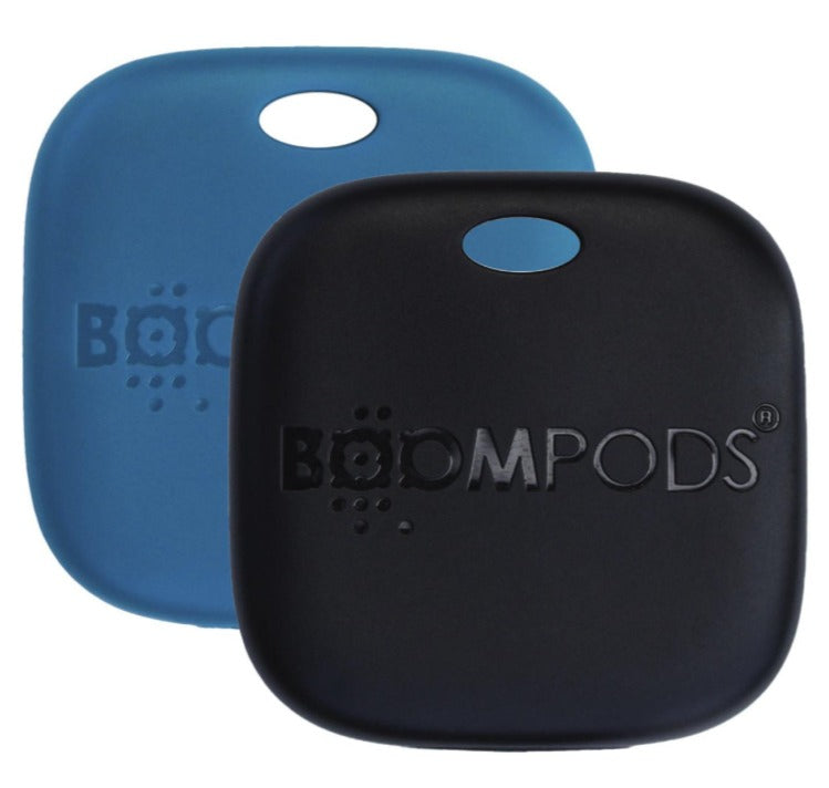 Boompods Boomtag TARRE2 – Schwarz, Blau, für iPhone, Android