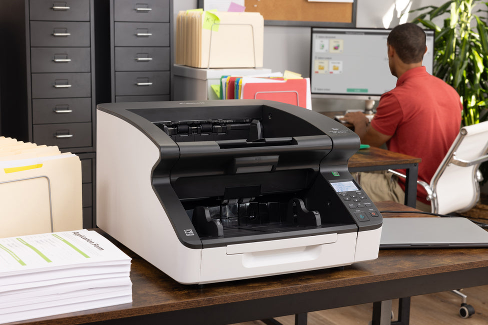 Canon imageFORMULA DR-G2110 – Dokumentenscanner, A3, Duplex, 120 ppm, 600 dpi, ADF 500 Blatt, LAN, USB