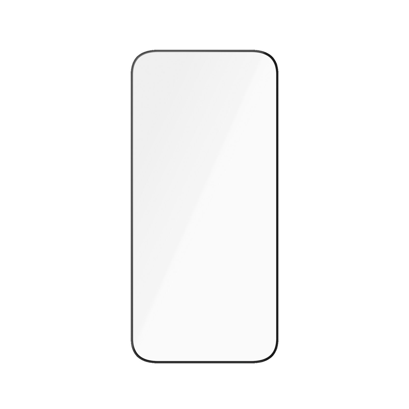 PanzerGlass Displayschutz (Panzerglas), Ultra-Wide Fit – für iPhone 15 Pro – mit Applikator