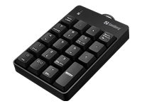 Sandberg Tastatur, kabelgebunden (USB-A)