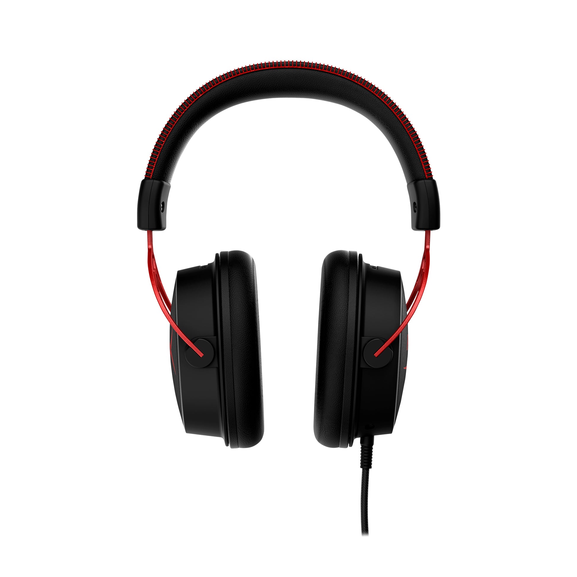 HyperX Cloud Alpha Gaming-Headset – Over-Ear, Kabelgebunden, 3,5 mm Klinke, für PC, PS5, PS4 und mehr, Schwarz/Rot