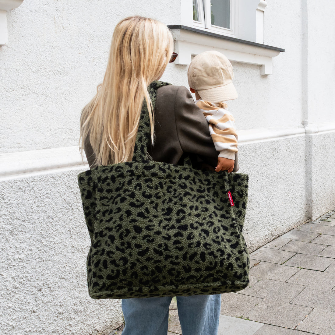 Reisenthel Stofftasche, Polyester, Motiv Camouflage, 470×385×180 mm
