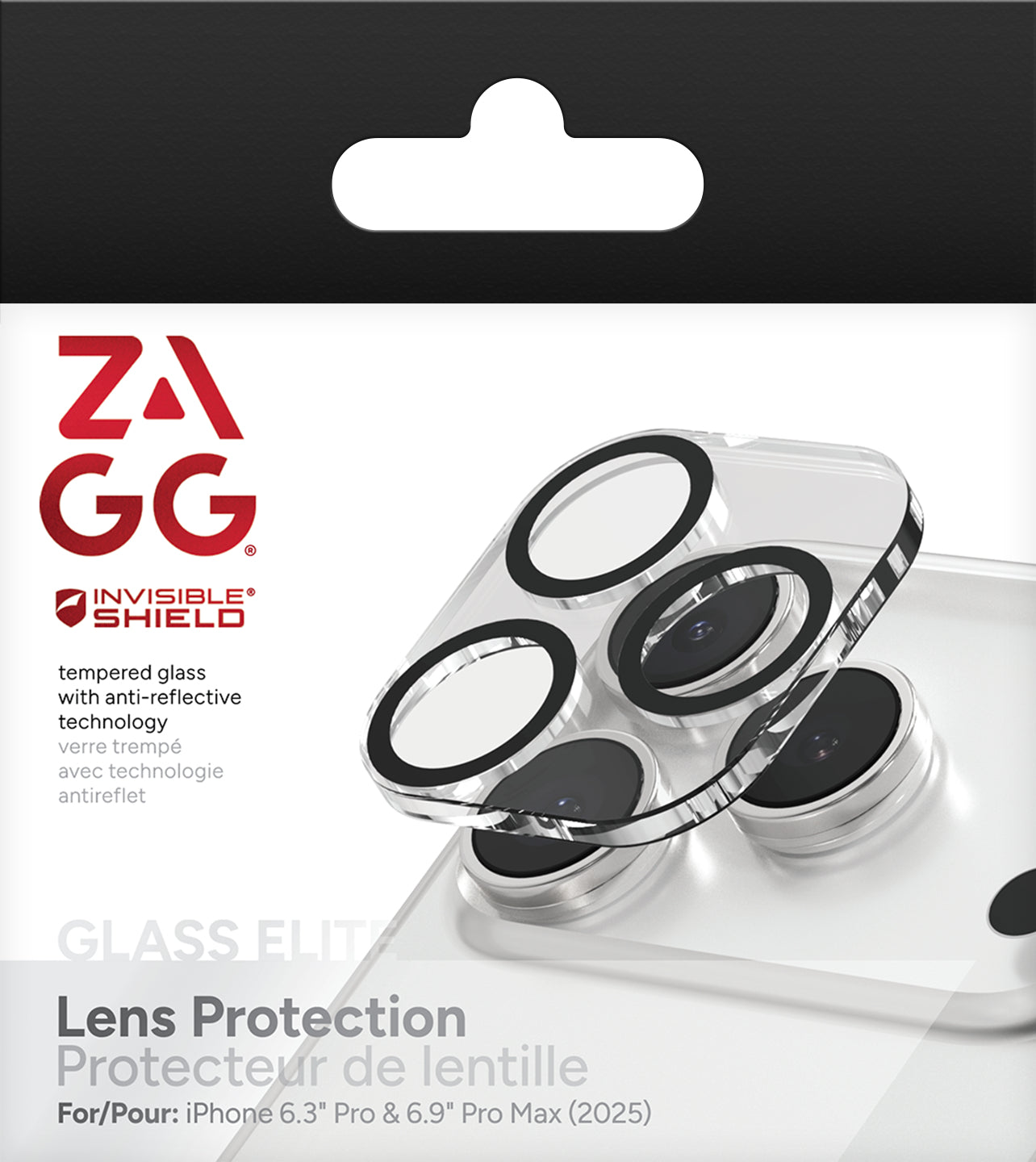 ZAGG Displayschutz (Panzerglas), Antireflex – für iPhone 17 Pro/Pro Max
