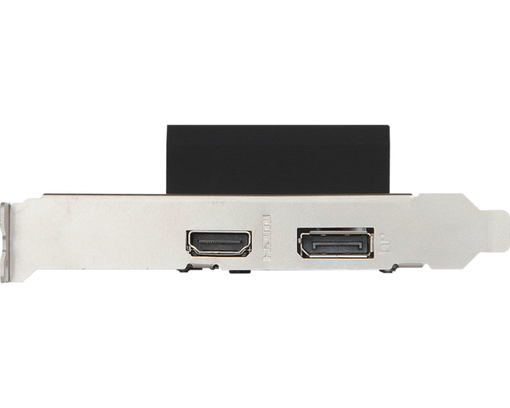 MSI GeForce GT 1030 4GHD4 LP OC – PCIe Grafikkarte – 1×HDMI, 1×DisplayPort, PCIe 3.0, 20 W