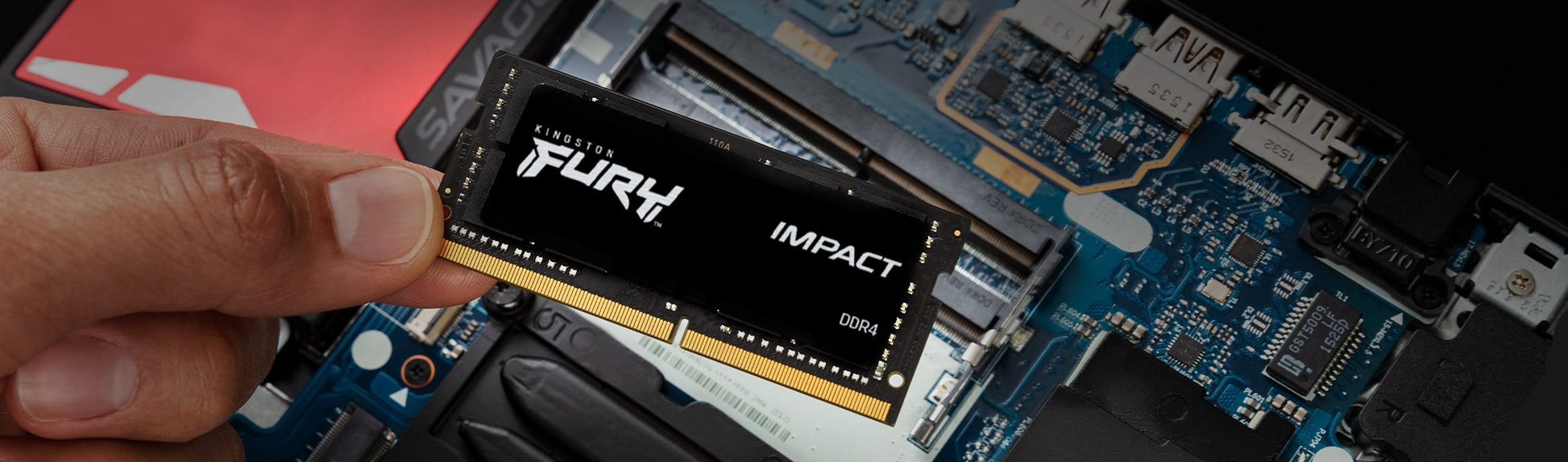 Kingston Technology Kingston FURY Impact – DDR4 SO-DIMM 32 GB (2×16 GB), 3200 MT/s CL20, 1,2 V, Kühlkörper