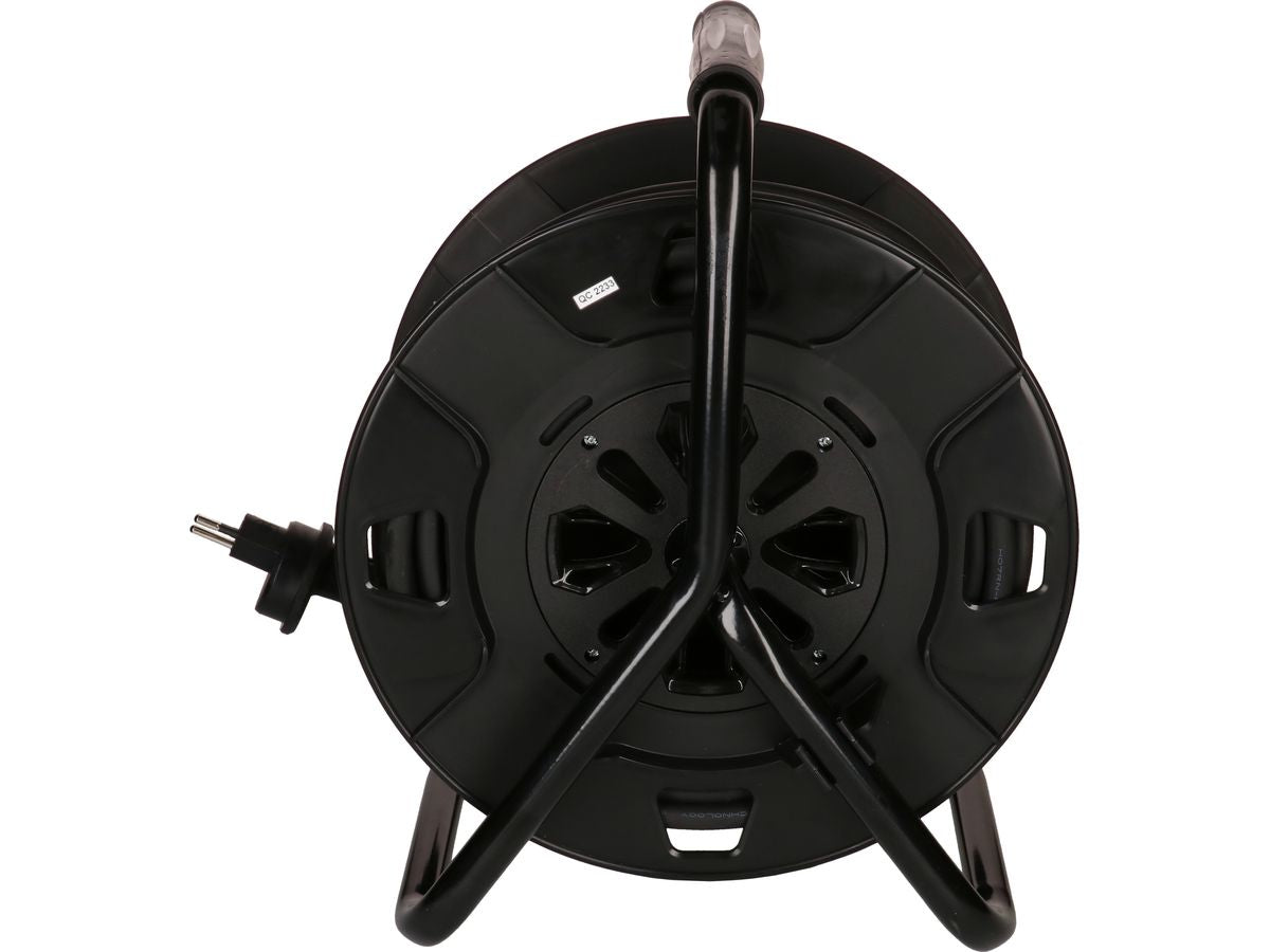 Max Hauri AG Max Hauri Kabelrolle – 3× T13, 33 m, IP55, aussen, schwarz