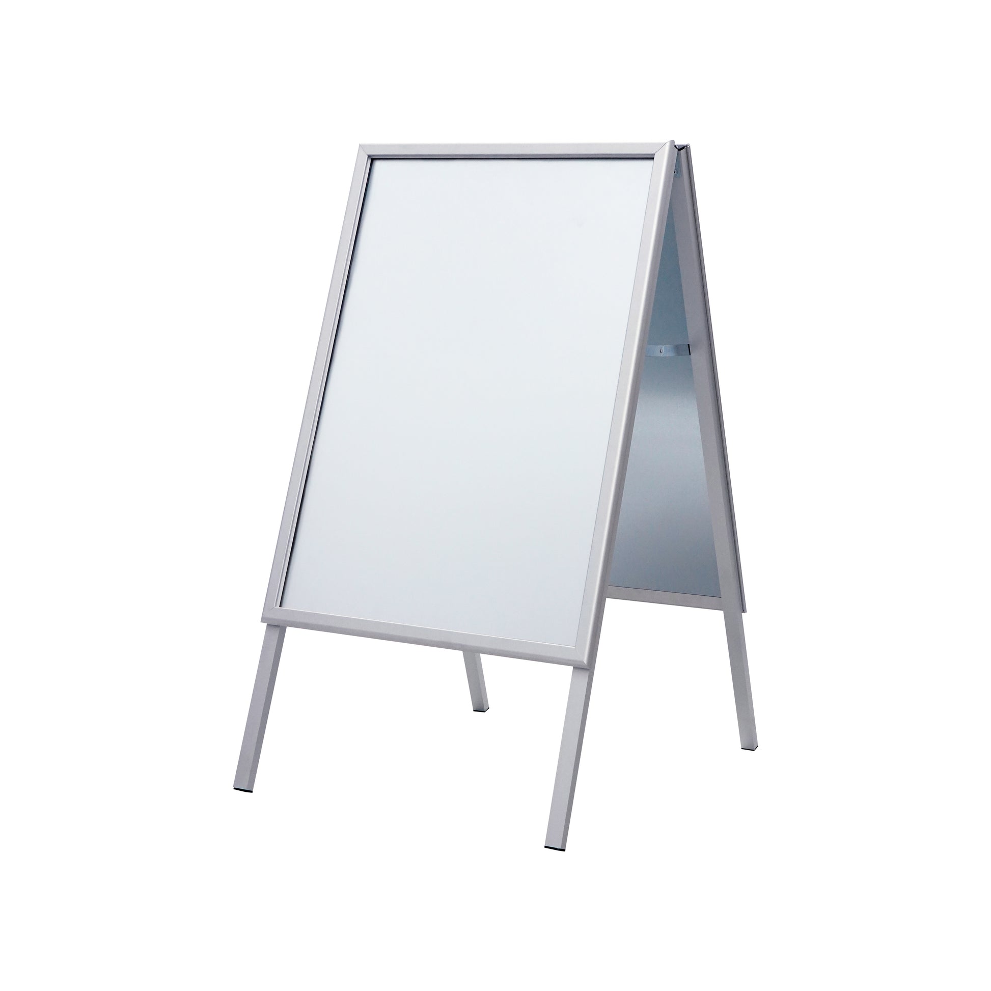 Europel Plakatständer – Silber, Aluminium, 790 × 100 × 1240 mm