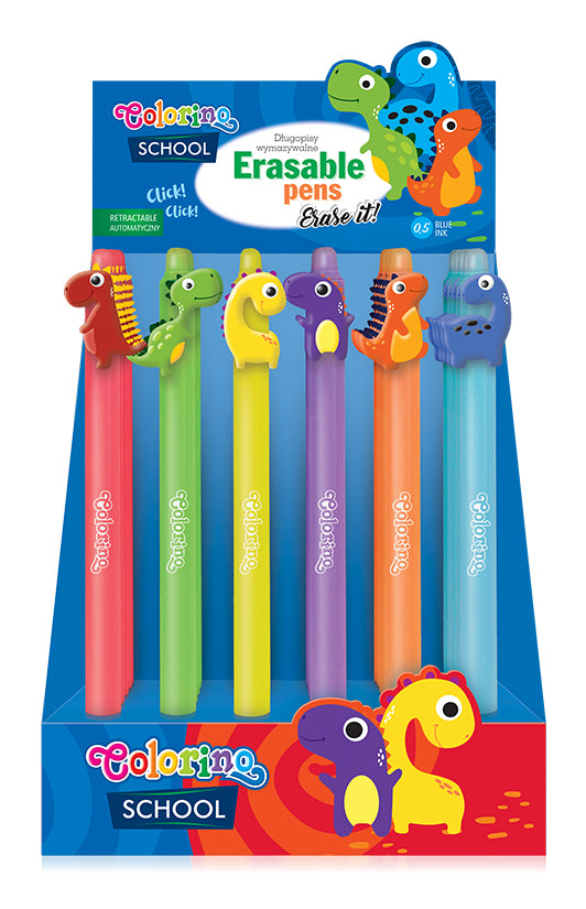 Dreams and Fantasy Gelschreiber – 5 Farben, Spitze 0,5 mm, radierbar, nachfüllbar