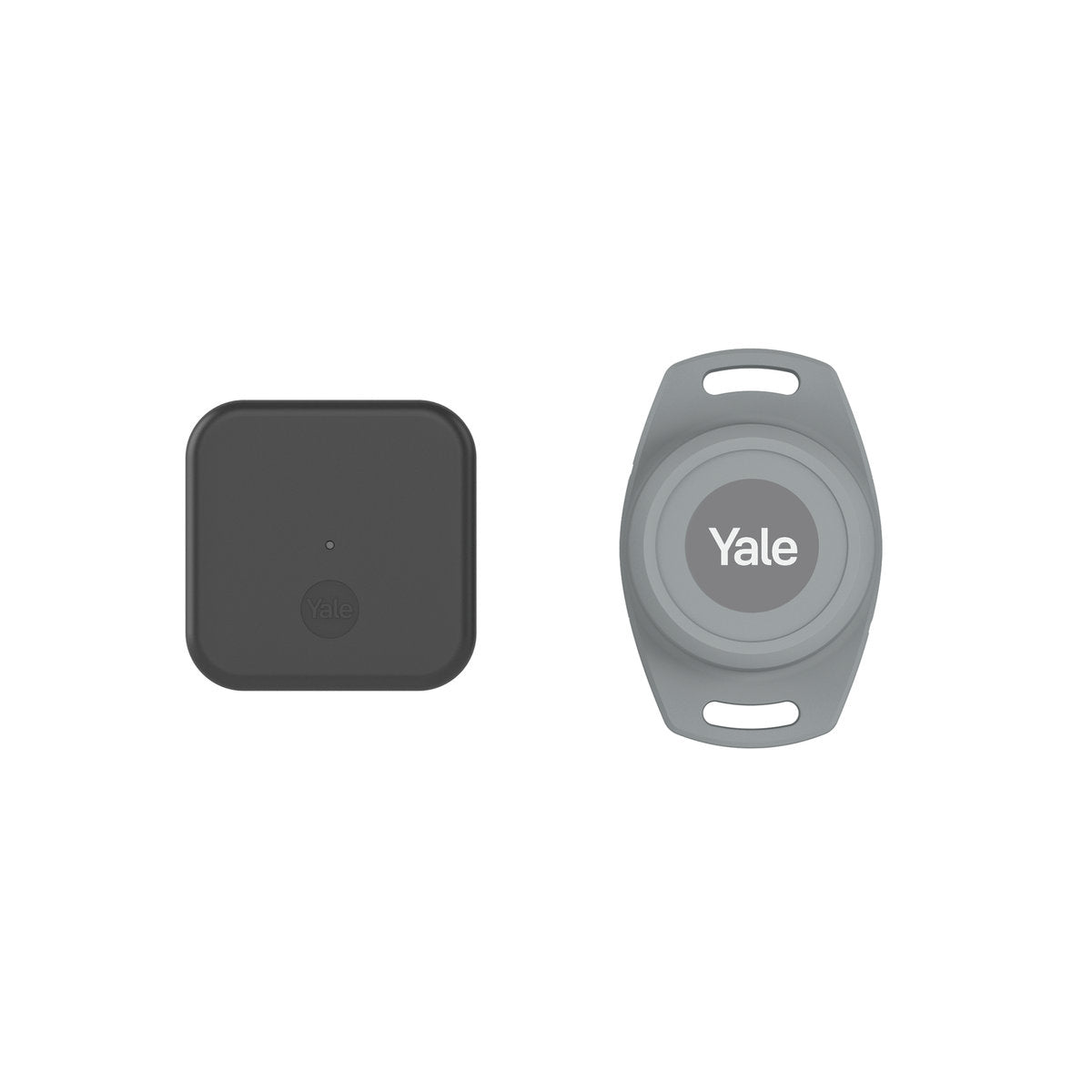 Yale Smart Positionssensor Garagentoröffner – kabellos, BT, 70×46×21 mm, Schwarz/Grau