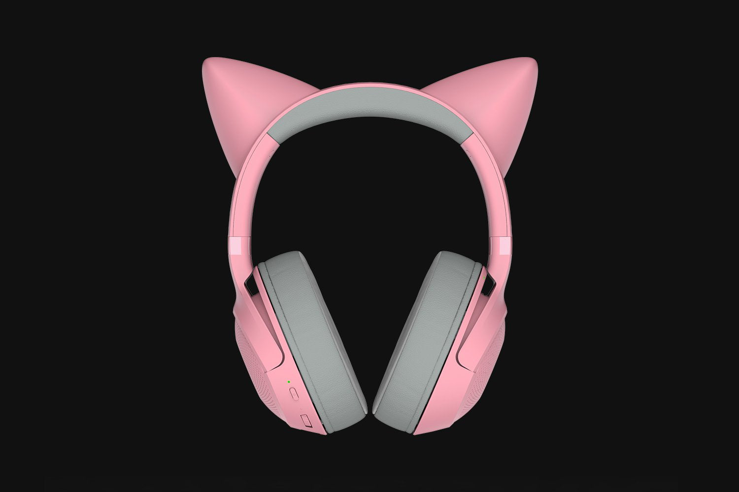 Razer Kraken Kitty BT V2 Quartz Ed. – Gaming-Headset, Over-Ear – Bluetooth 5.2, ANC – Pink – bis 40 h