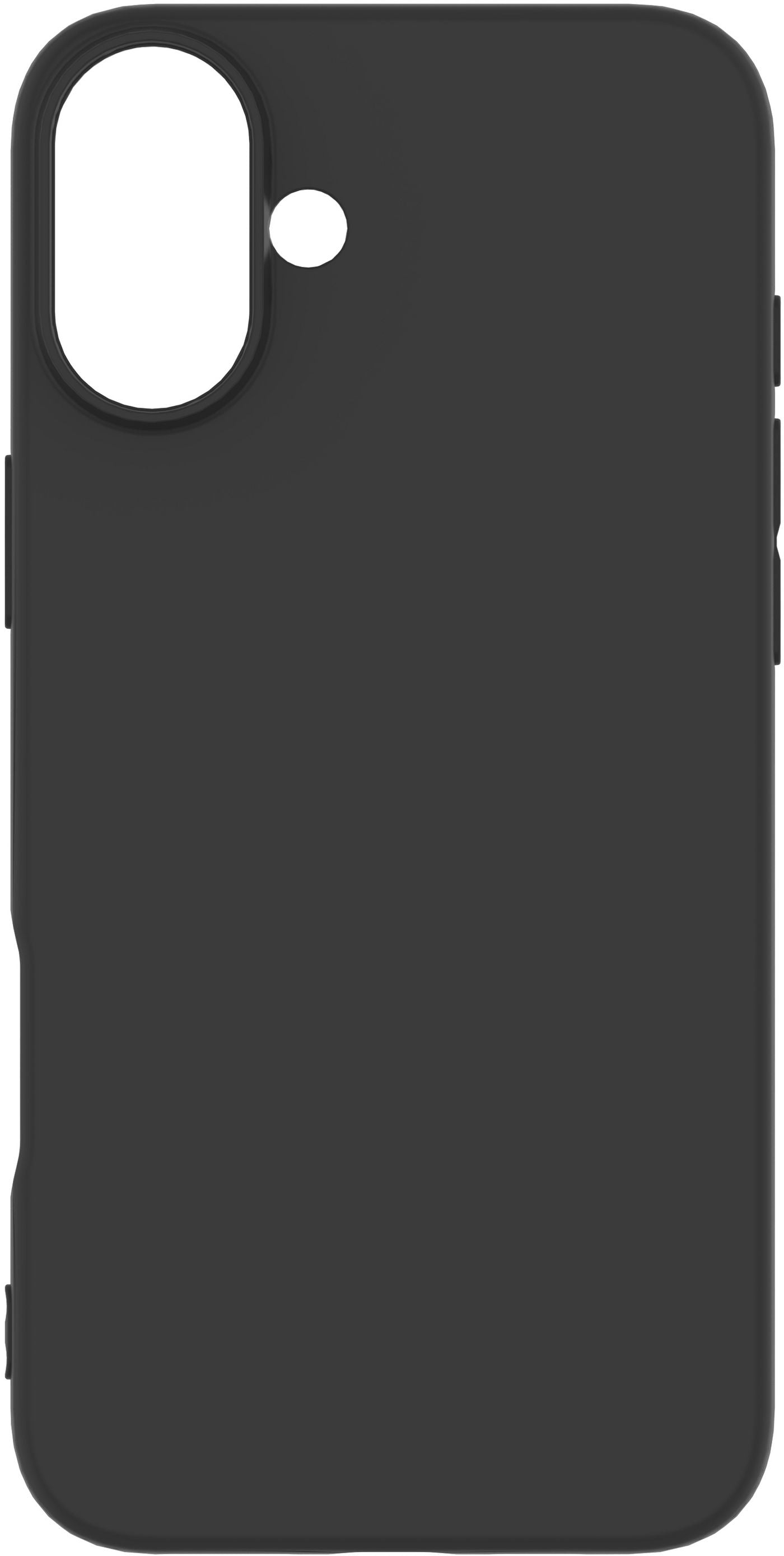 eSTUFF INFINITE (GRS) VIENNA Backcover – für Apple iPhone 16, TPU, schwarz