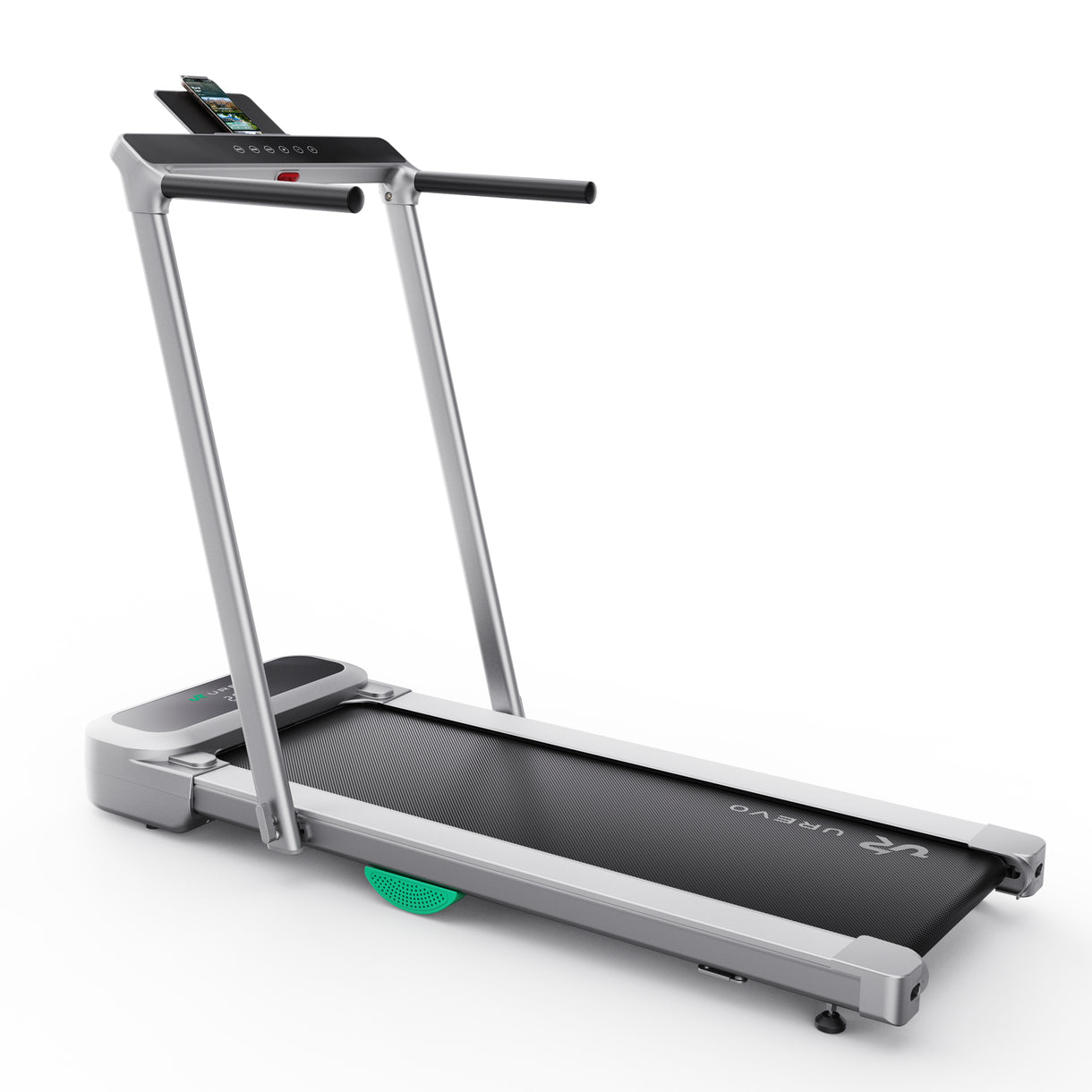 Urevo Laufband FoldiMix 5 Pro, 13 km/h, 120 kg – Silber