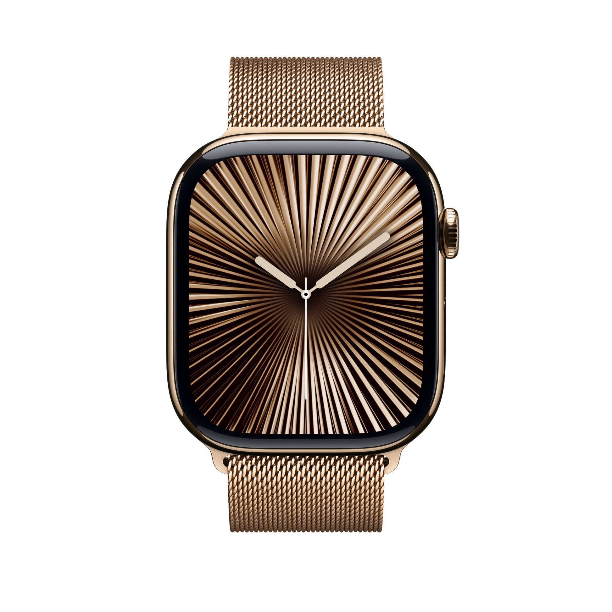 Apple Milanese Loop - Armband - für Apple Watch 46 mm, Gold, M/L, Edelstahl