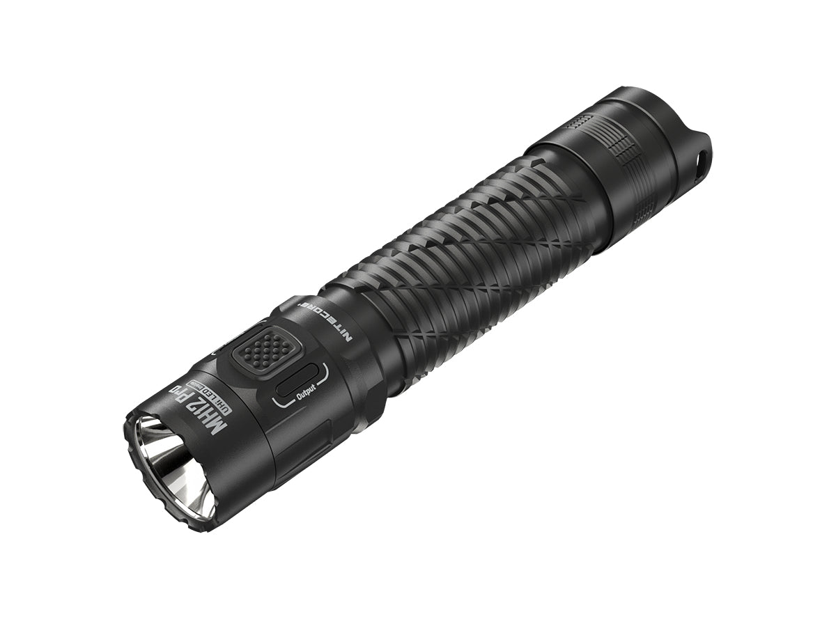 Nitecore Taschenlampe MH12 Pro – 3300 lm, 505 m, IP68, USB, Akku 5300 mAh – Schwarz