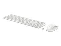 HP 655 – Tastatur, kabellos, weiss