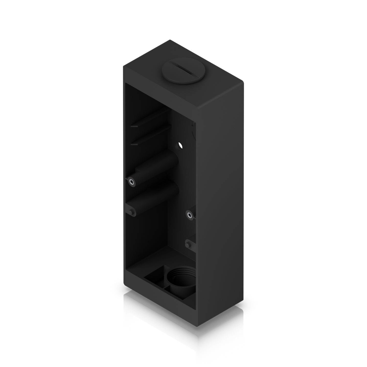 Ubiquiti Montagedose – Polycarbonat/Gummi/Schwamm, 77,8×48,6×205,4 mm, Schwarz