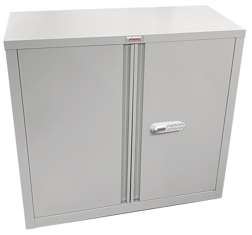 Phoenix Safe Co. SCF0891GGE – Aktenschrank, abschliessbar, 915 × 370 × 830 mm, hellgrau, Stahl