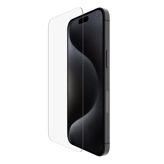 Belkin Displayschutz – für Apple iPhone 15 Pro Max – Gehärtetes Glas
