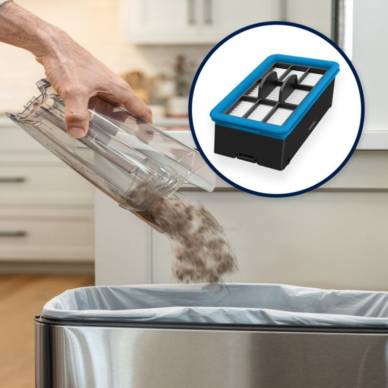 Bissell Bürsten-Set – blau, grau – für CrossWave Edge 4088N