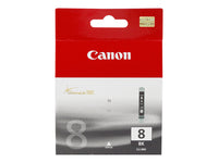 Canon Tintenpatrone CLI-8BK, Schwarz, 400 Seiten – für Tintenstrahldrucker und Multifunktionsgeräte