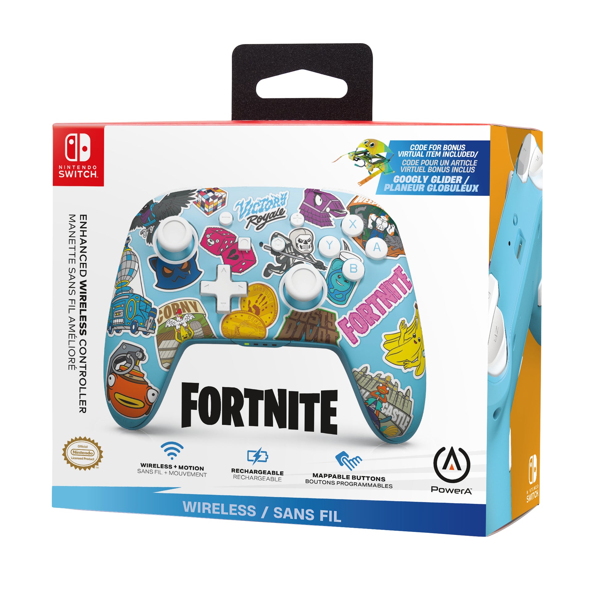PowerA NSGP0290 – Gamepad – Bluetooth, Programmierbare Tasten, 30 h Akku – für Nintendo Switch (alle Modelle)