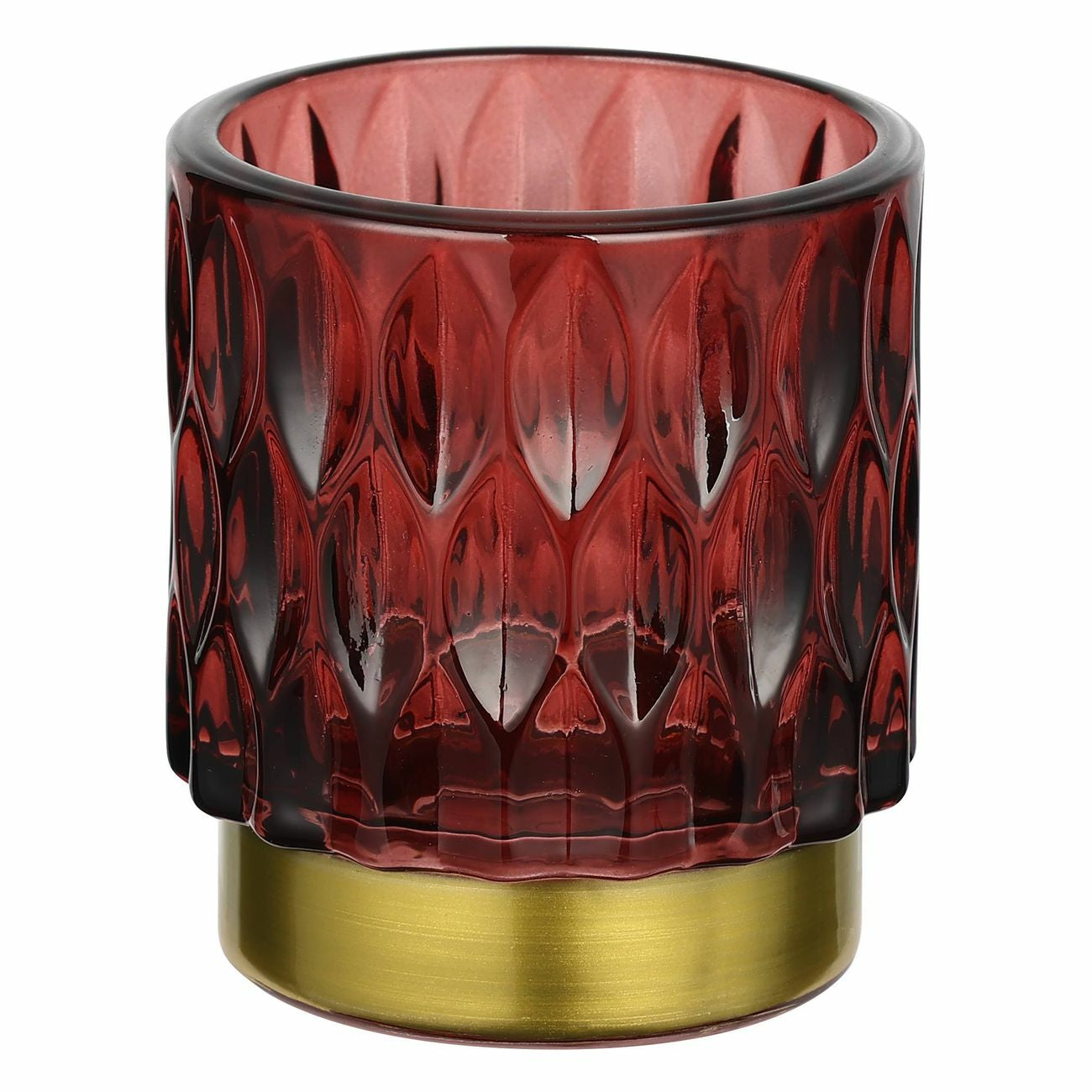 EGLO Windlicht – Glas, Gold – Ø 7 × 8 cm
