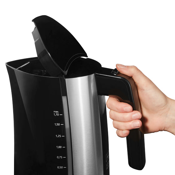 Melitta Wasserkocher – 1,7 l, Kunststoff, Schwarz